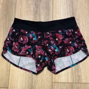 Lululemon speed shorts size 4